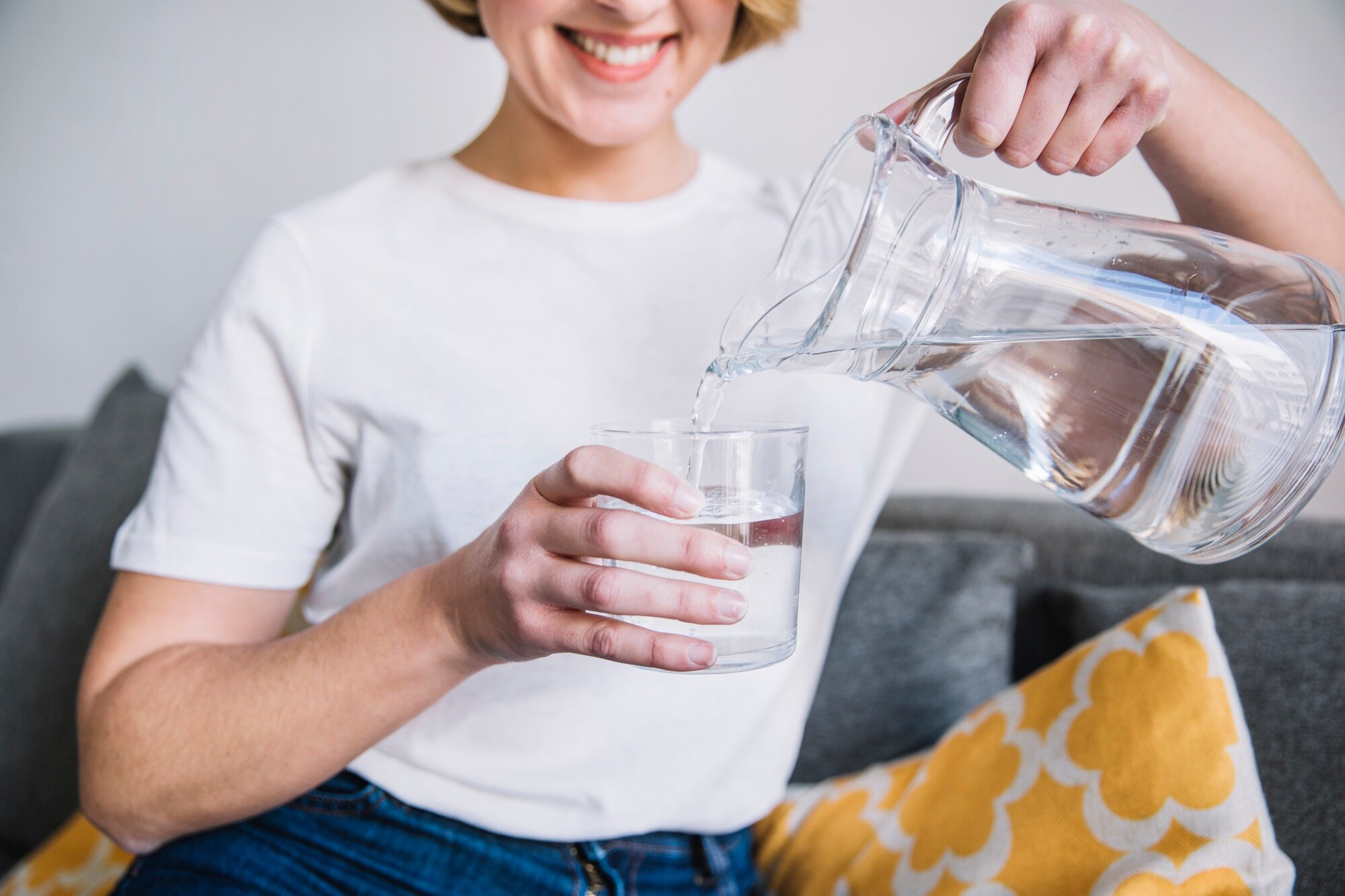 Pouring Water